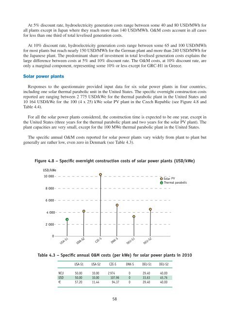 Projected Costs of Generating Electricity - OECD Nuclear Energy ...