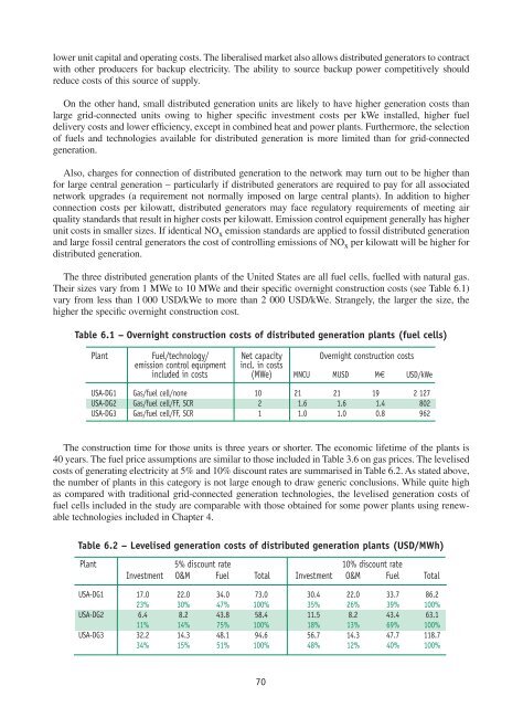 Projected Costs of Generating Electricity - OECD Nuclear Energy ...