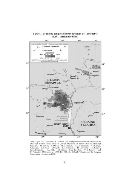 Tchernobyl : Évaluation de l'impact radiologique et sanitaire