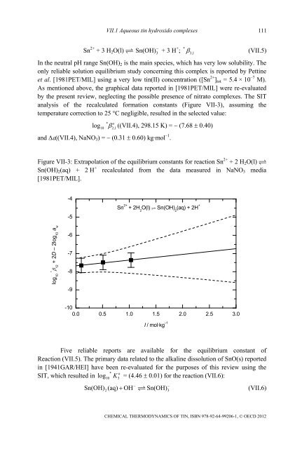 Chemical Thermodynamics of Tin - Volume 12 - OECD Nuclear ...