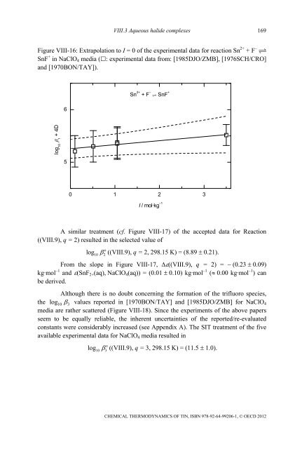 Chemical Thermodynamics of Tin - Volume 12 - OECD Nuclear ...