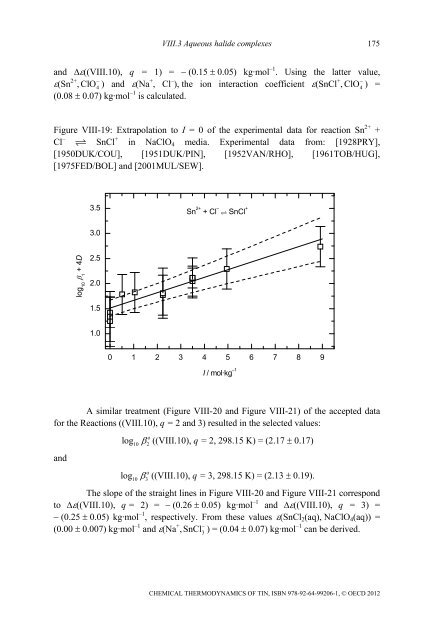 Chemical Thermodynamics of Tin - Volume 12 - OECD Nuclear ...