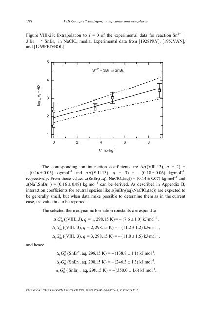 Chemical Thermodynamics of Tin - Volume 12 - OECD Nuclear ...