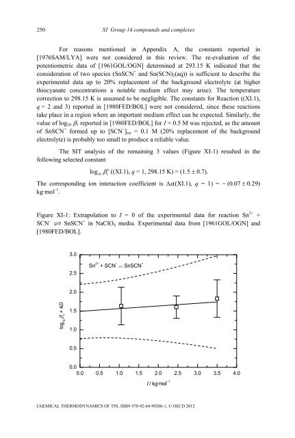 Chemical Thermodynamics of Tin - Volume 12 - OECD Nuclear ...