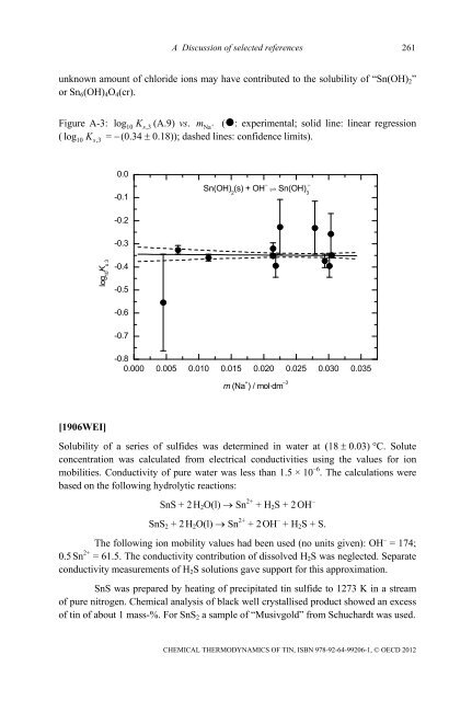 Chemical Thermodynamics of Tin - Volume 12 - OECD Nuclear ...