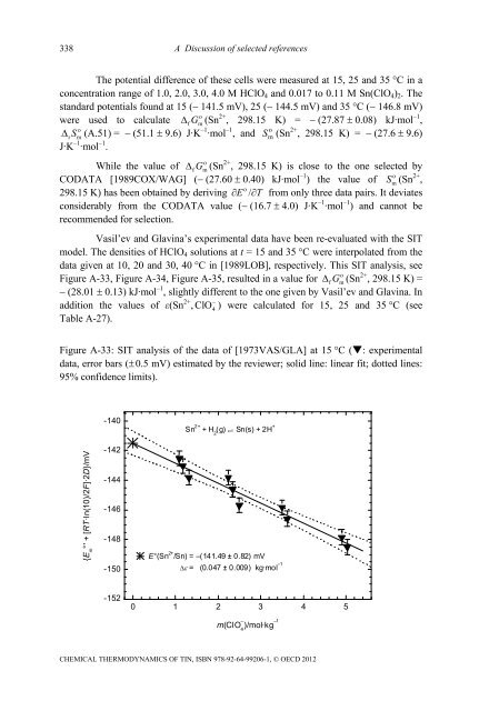 Chemical Thermodynamics of Tin - Volume 12 - OECD Nuclear ...