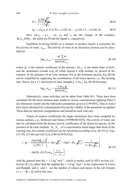 Chemical Thermodynamics of Tin - Volume 12 - OECD Nuclear ...