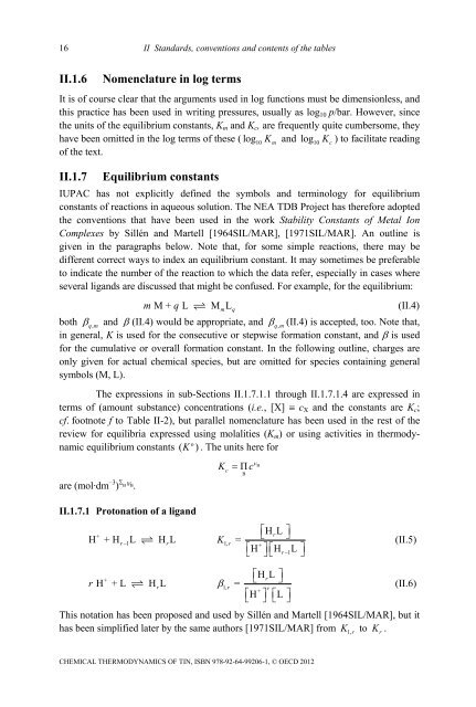 Chemical Thermodynamics of Tin - Volume 12 - OECD Nuclear ...