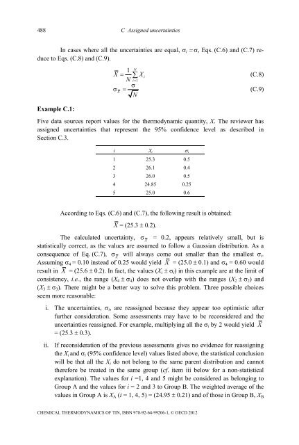 Chemical Thermodynamics of Tin - Volume 12 - OECD Nuclear ...