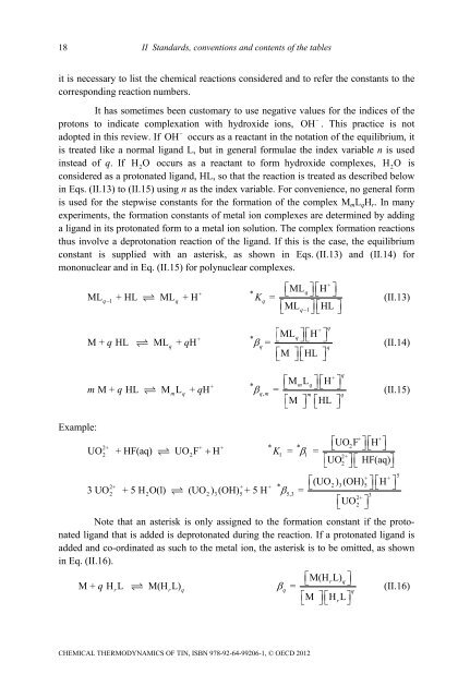 Chemical Thermodynamics of Tin - Volume 12 - OECD Nuclear ...