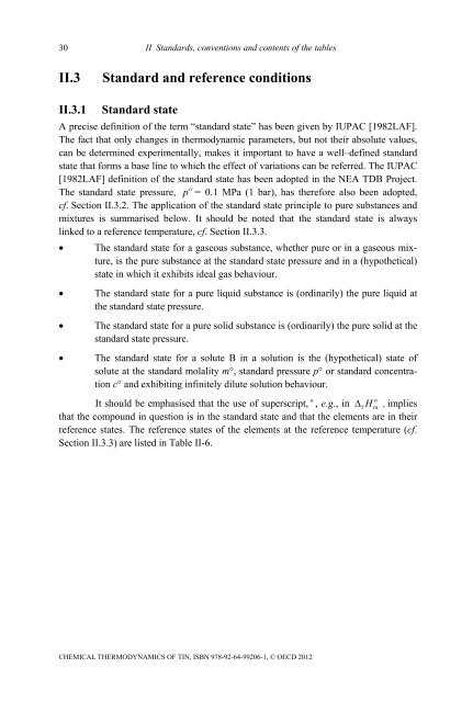 Chemical Thermodynamics of Tin - Volume 12 - OECD Nuclear ...