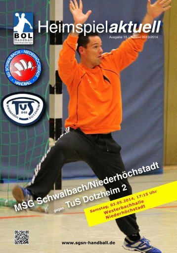 Heimspielaktuell #15  >>  MSG - TuS Dotzheim 2 