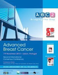 Advanced Breast Cancer - OECI