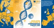 Developing the future in Comprehensive CanCer Care - OECI