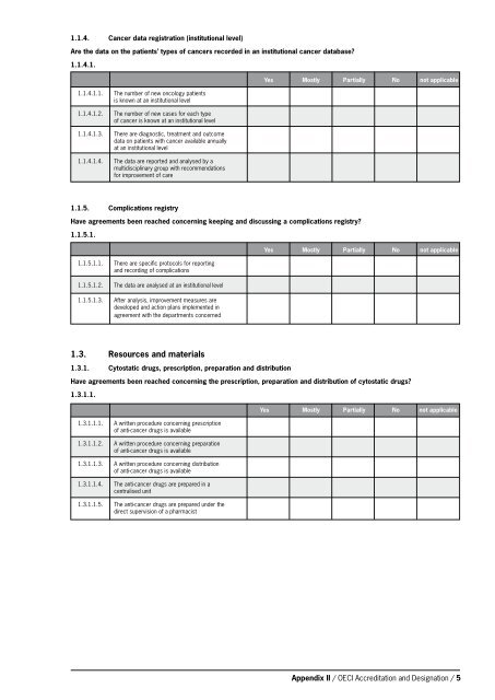 Accreditation and Designation User Manual - OECI