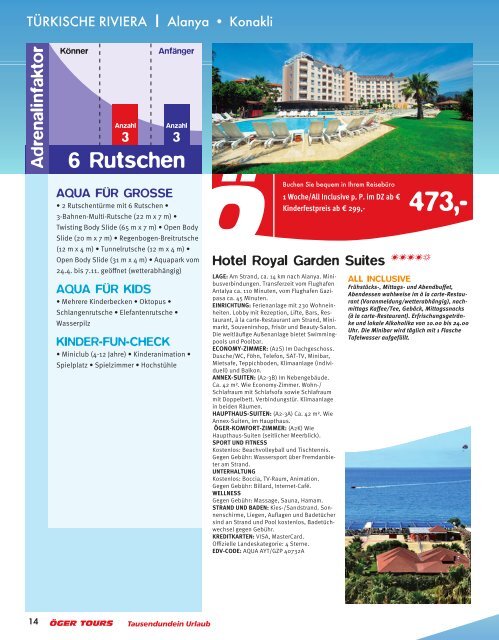 Katalog zum Download - Ã–ger Tours