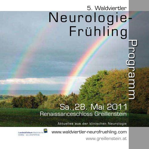 Neurologie- FrÃ¼hling - Ãsterreichische Gesellschaft fÃ¼r Neurologie