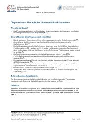 Diagnostik und Therapie des Liquorunterdruck-Syndroms