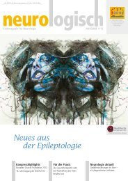 Neues aus der Epileptologie - Ãsterreichische Gesellschaft fÃ¼r ...