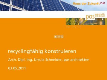 recyclingfÃ¤hig konstruieren