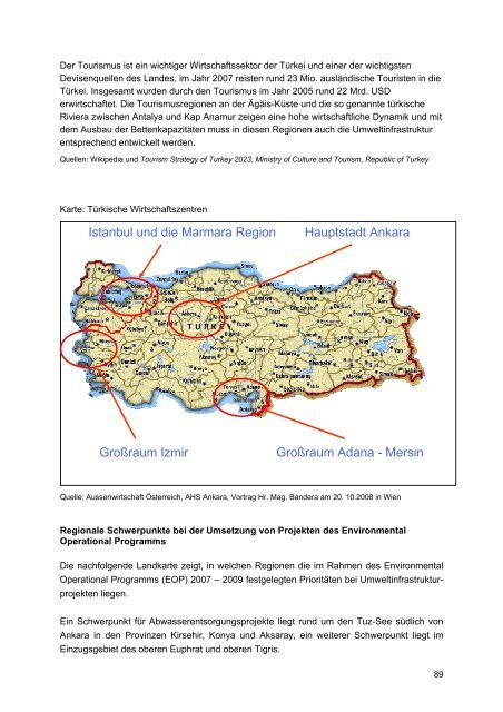 UmwelttechnikmÃ¤rkte in der TÃ¼rkei - Wirtschaftskammer Ãsterreich