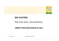 Mag. Peter Gnant, BIO AUSTRIA