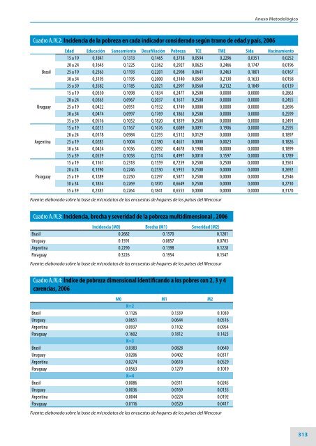 Informe sobre desarrollo humano para Mercosur 2009-2010 - OEI