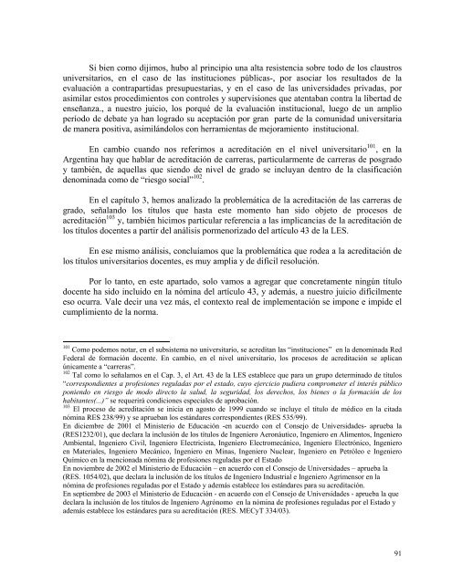 LA FORMACION DOCENTE EN LA REPUBLICA ARGENTINA ... - OEI