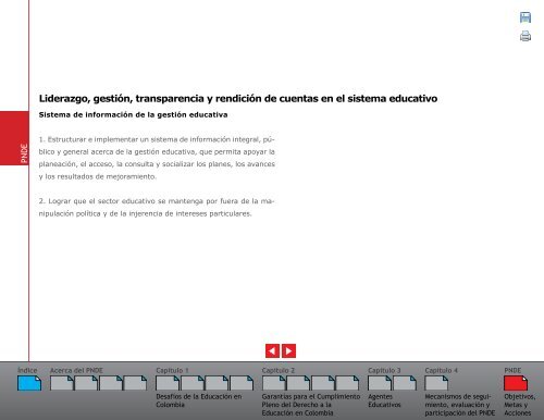 Plan Nacional Decenal de EducaciÃ³n 2006 - 2016 - OEI