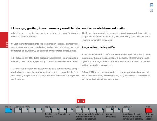 Plan Nacional Decenal de EducaciÃ³n 2006 - 2016 - OEI