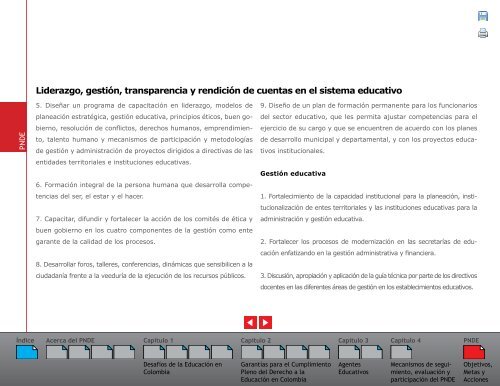 Plan Nacional Decenal de EducaciÃ³n 2006 - 2016 - OEI