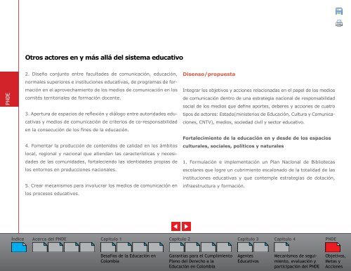 Plan Nacional Decenal de EducaciÃ³n 2006 - 2016 - OEI