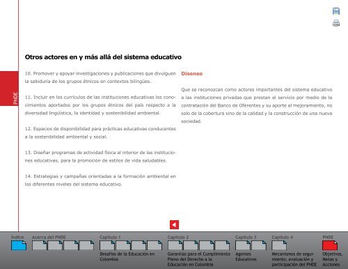 Plan Nacional Decenal de EducaciÃ³n 2006 - 2016 - OEI