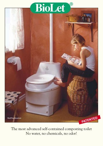 The most advanced self-contained composting toilet No water, no ...