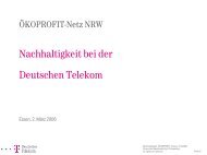 PowerPoint Designvorlage - Ãkoprofit NRW