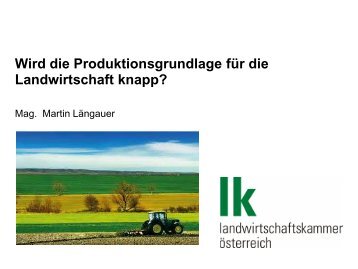 Bodenversiegelung und FlÃ¤chenkonkurrenz: Die Probleme fÃ¼r die ...