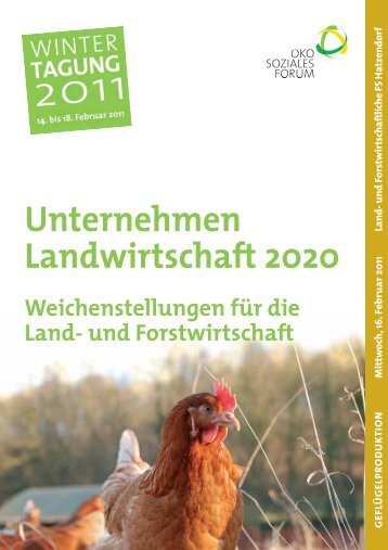 Tagungsmappe Gefluegel.pdf - Ãkosoziales Forum