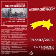 SCHLOSSWEIHNACHT - Stadt Oelsnitz