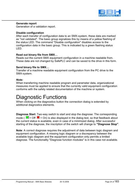 SMX Programming Manual for the SMX Module - OEM Automatic AB