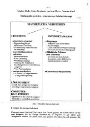 mathematik verstehen - Ãsterreichische Mathematische Gesellschaft