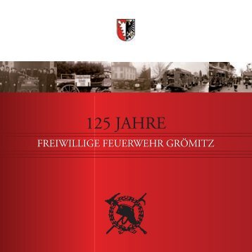 125-jährigen Jubiläum! - Feuerwehr Grömitz