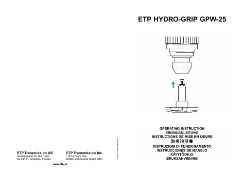 etp hydro-grip gpw-25 ok