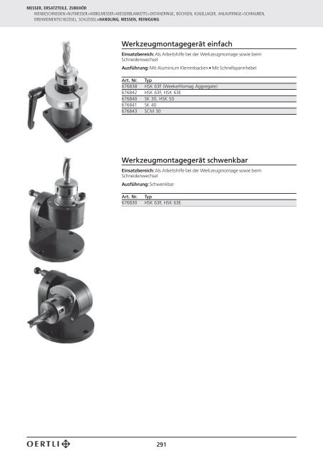 PDF (0.9 MB) - OERTLI Werkzeuge AG