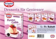 Coupon - Dr. Oetker