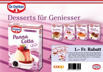 Coupon - Dr. Oetker