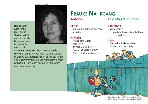 Autorenlesungen - Vgo-handel.de - Verlag Friedrich Oetinger