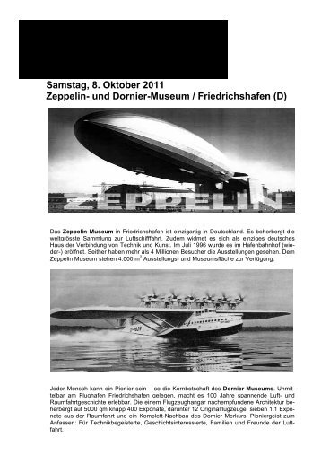 Flyer Dornier Museum 2 - Oetwil an der Limmat