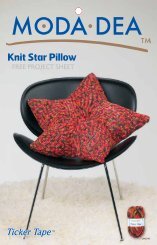 Knit Star Pillow - Coats & Clark