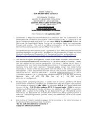 TENDER NOTICE No. GoN-KfW/2009-2010/ Condoms-1 ...