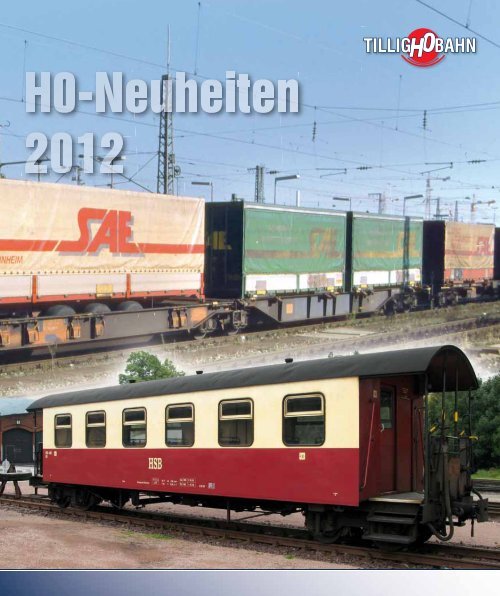 H0-Neuheitenprospekt 2012 - Tillig